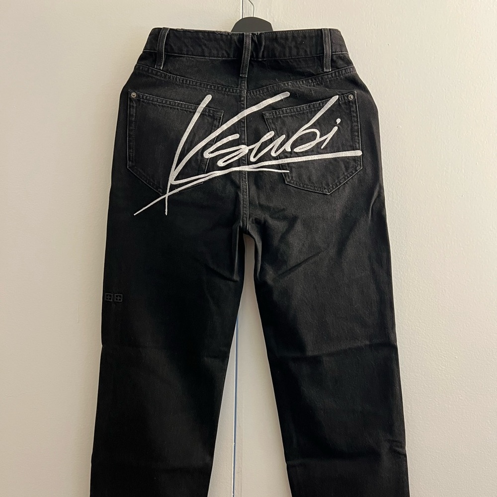 KSUBI JEANS WOMENS BROOKLYN JEAN TWILIGHT TOUR CURSIVE BRAND NEW